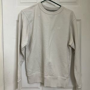 Champion Men's Crewneck Sweater - Light Gray